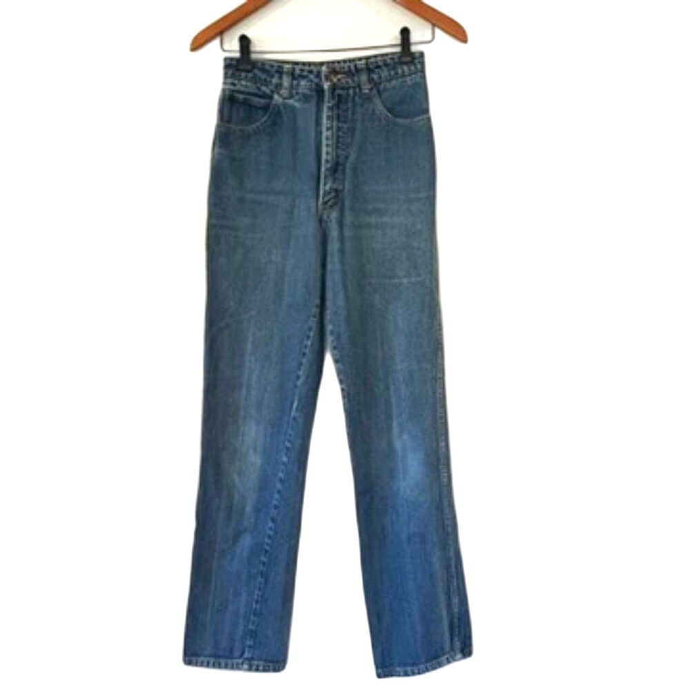 New York Jean Co Vintage Jeans High Rise Size 7/8 Straight Leg Juniors